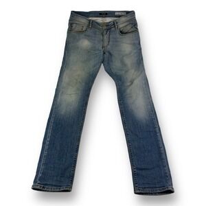 Antony Morato Super Skinny Fredo Blue 5 Pocket Cotton Blend Jeans Mens 32x33